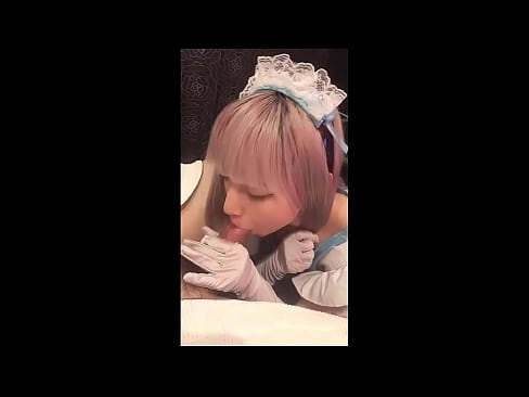 ❤️ Японский идол [mayuka], костюм французской горничной, часть 1, минет и дрочка с лосьоном ☑ Видео траха на нашем сайте teatroporno.ru ️